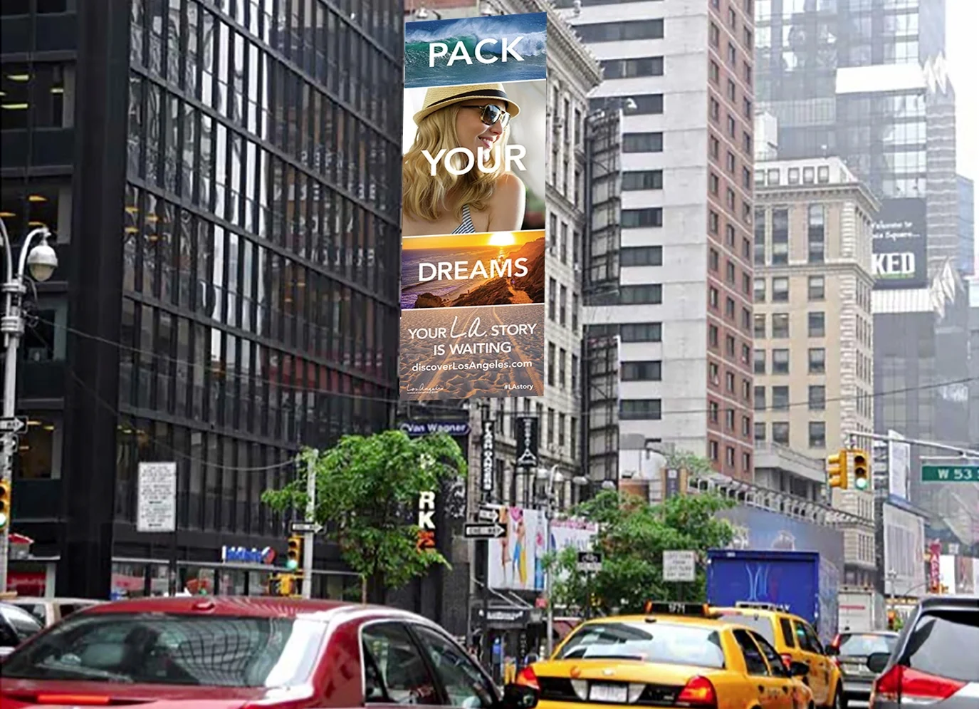 NYC, Broadway OOH