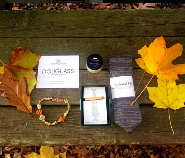 Dapper Black Box: a subscription service sends 3-4 accessories for men by Black owned businesses.