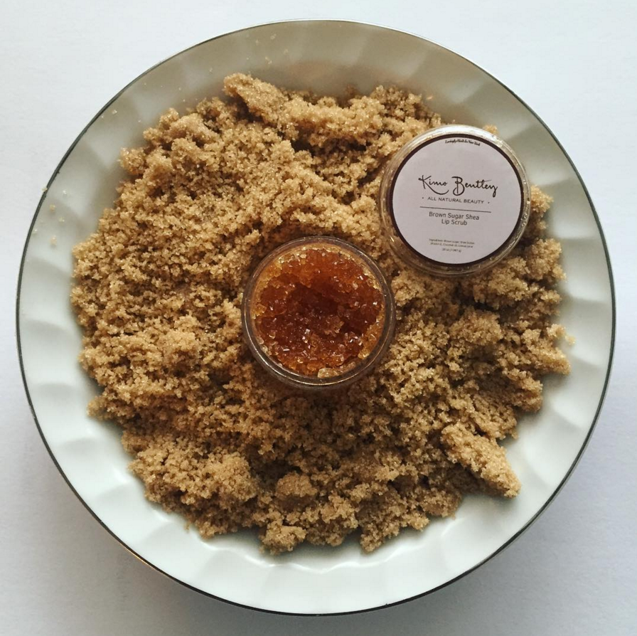 brown sugar lip scrub