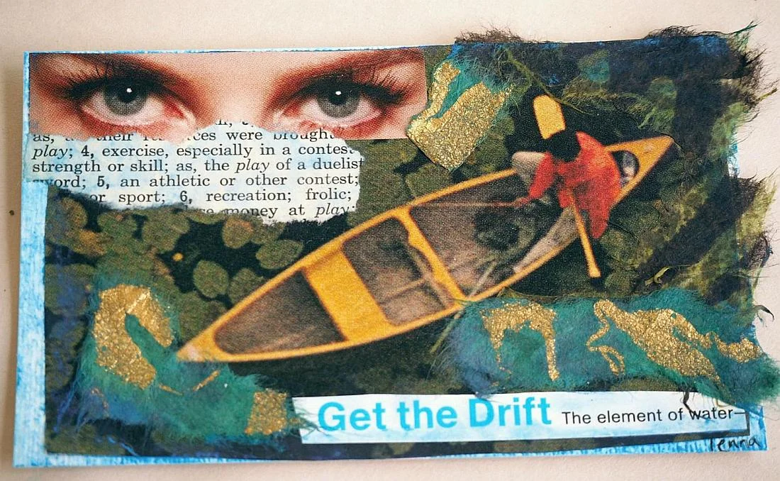 5 minute collage, 2014