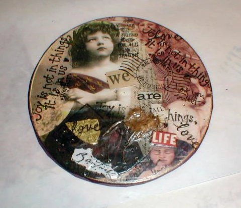 Collage on a CD - 2001