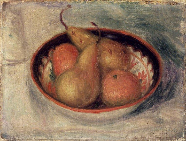 Pears and Oranges in a Bowl, 1915