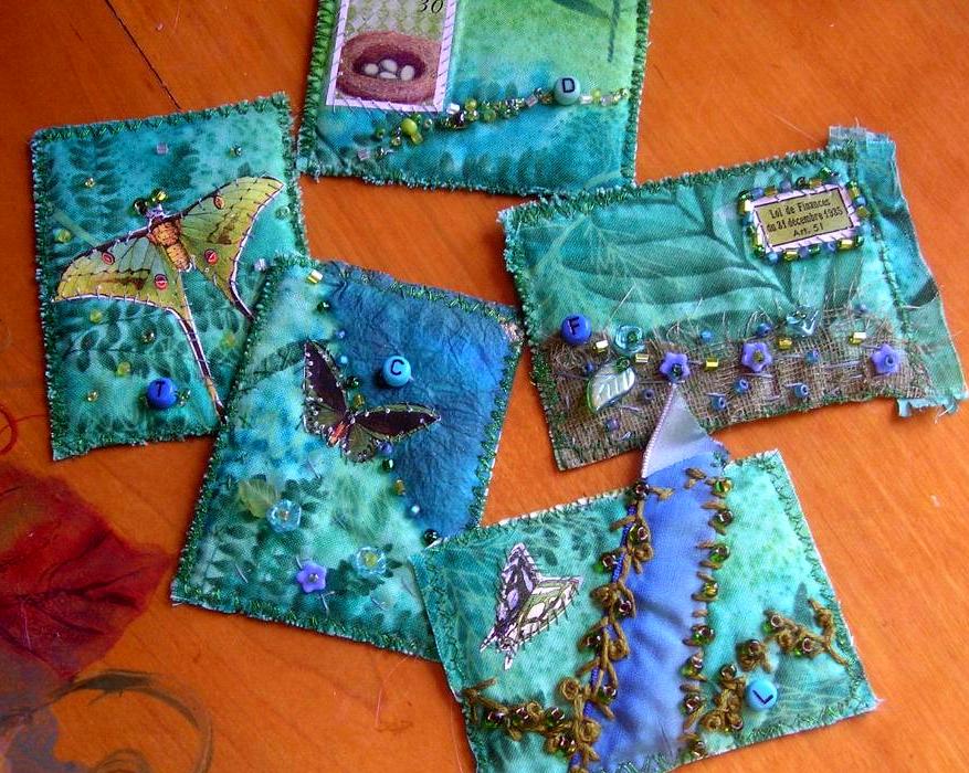 Fabric and paper ATCs