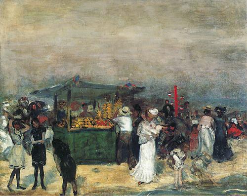 Fruit Stand, Coney Island, 1898