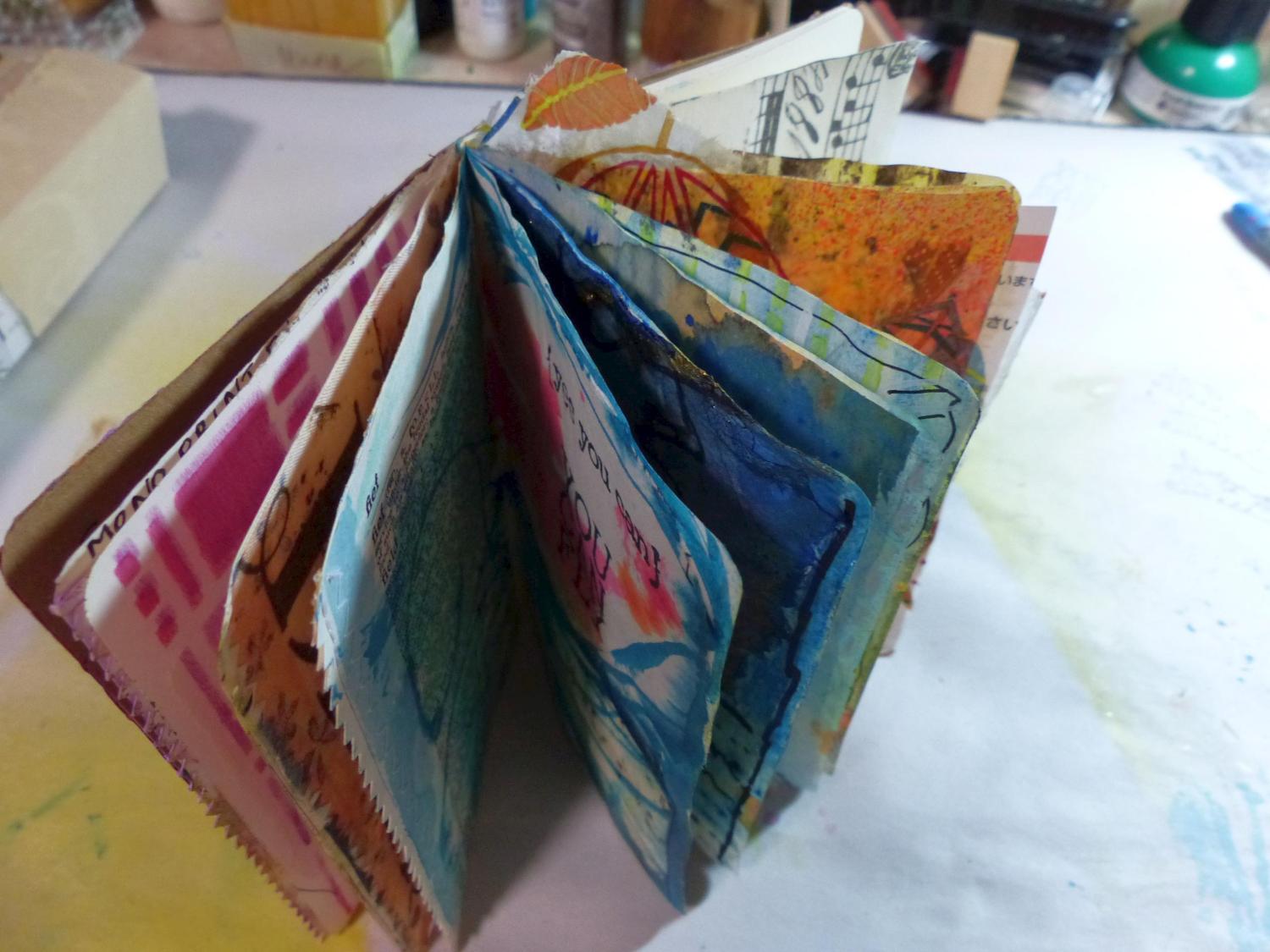 My little journal is plumping up!!!