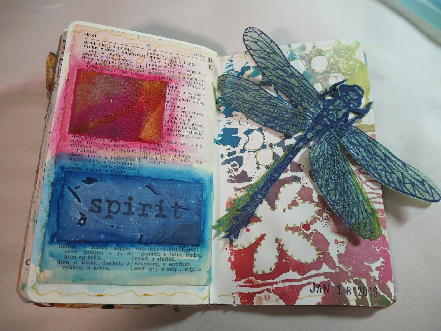 Tiny moleskine journal is Finished!