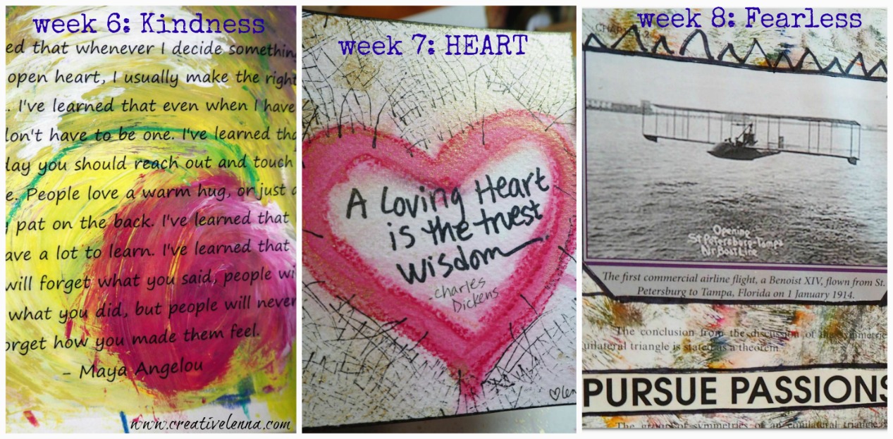 Excerpts of my answers to 3 prompts for Color Me Positive