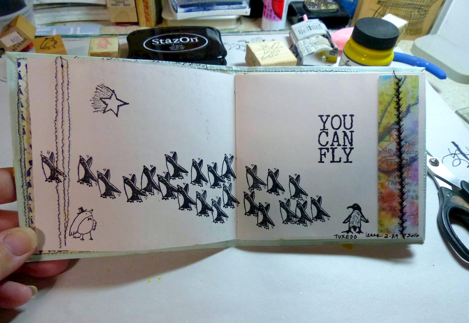 "You Can Fly" is by Impression Obsession 