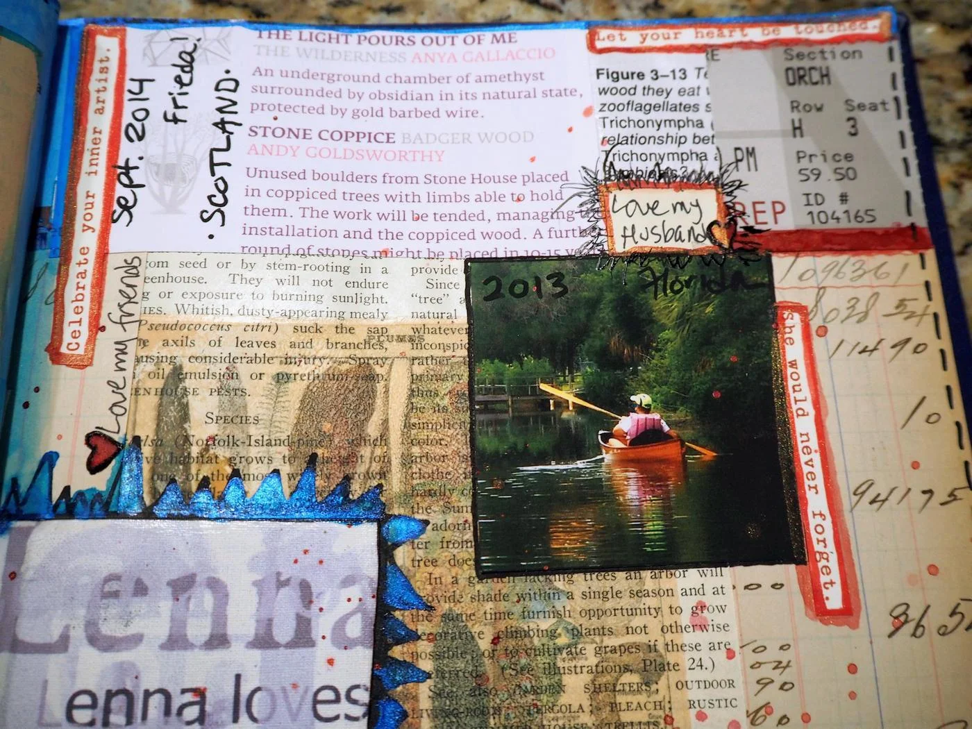 Collage in Altered Books