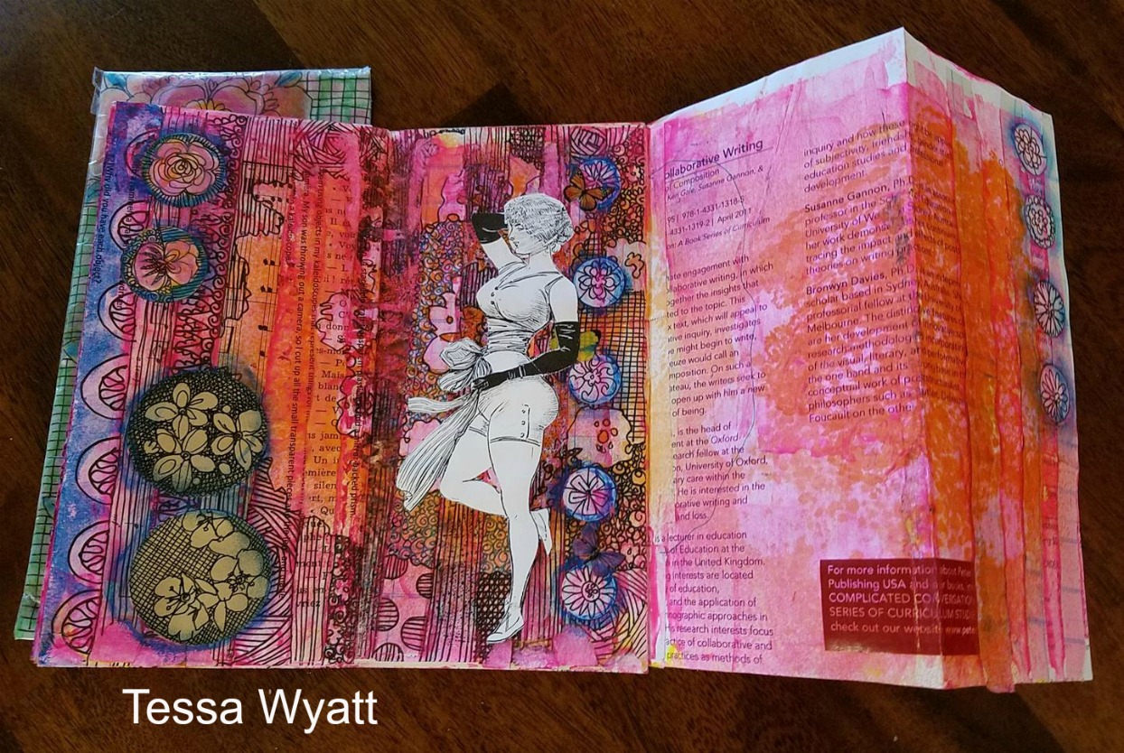 Letter Journal Fold out page! 