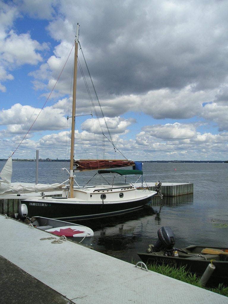 At the dock