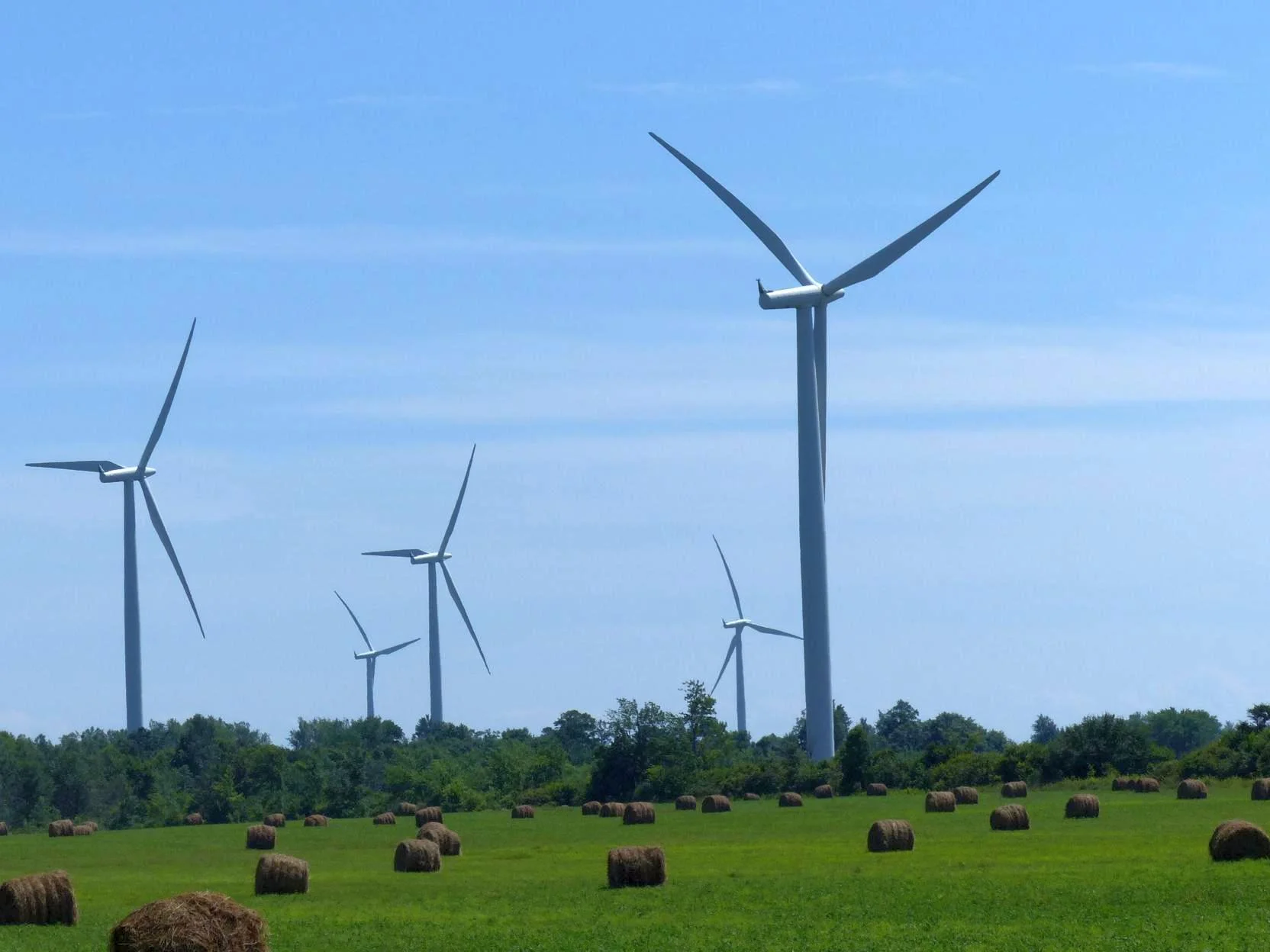 Wind Turbines in the fields
