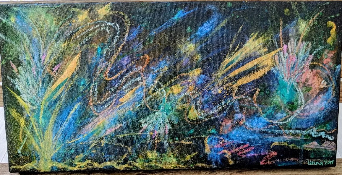 Voila’. Now to find a space on the wall!!