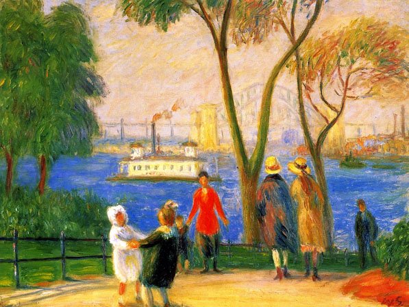 Carl Schurz Park, New York, 1922