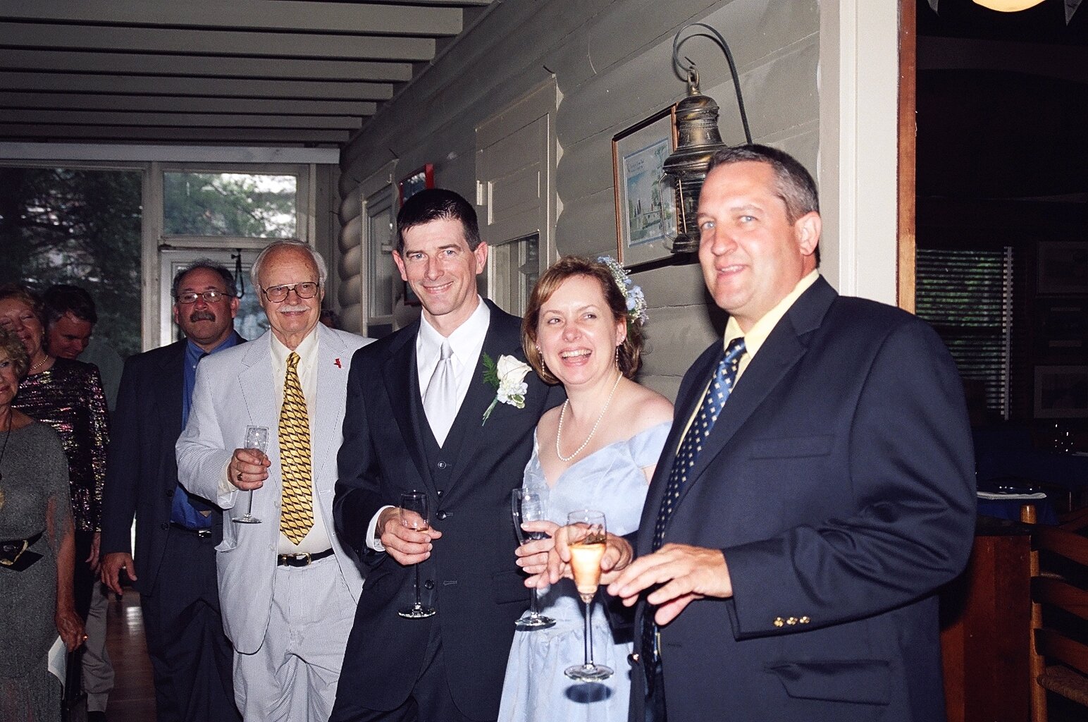 The wedding toasts Dad, Steve, Lenna &amp; Garth