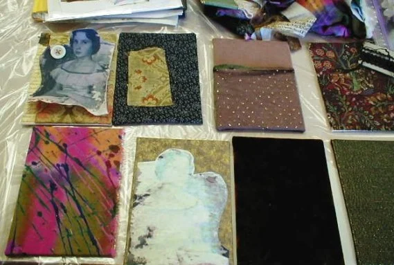 Accordion Fabric Panel Book