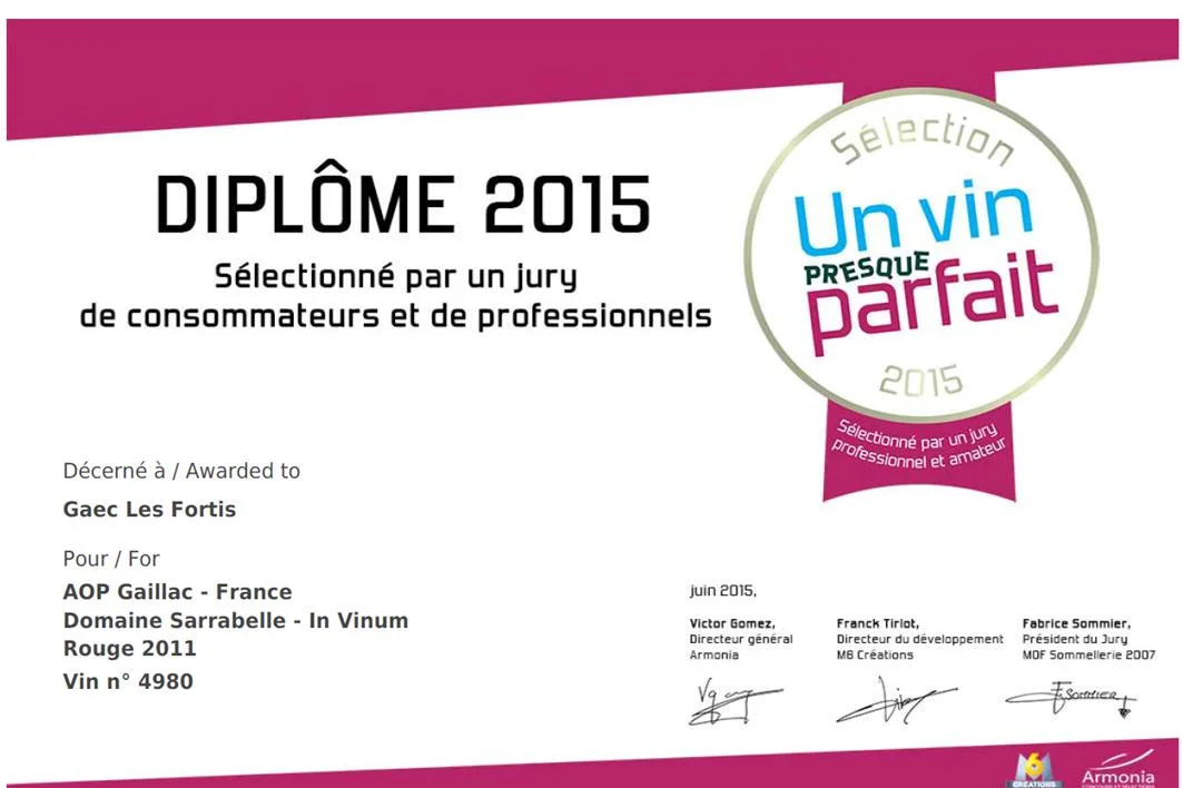 La dégustation de l'In Vinum 2011 a encore séduit !