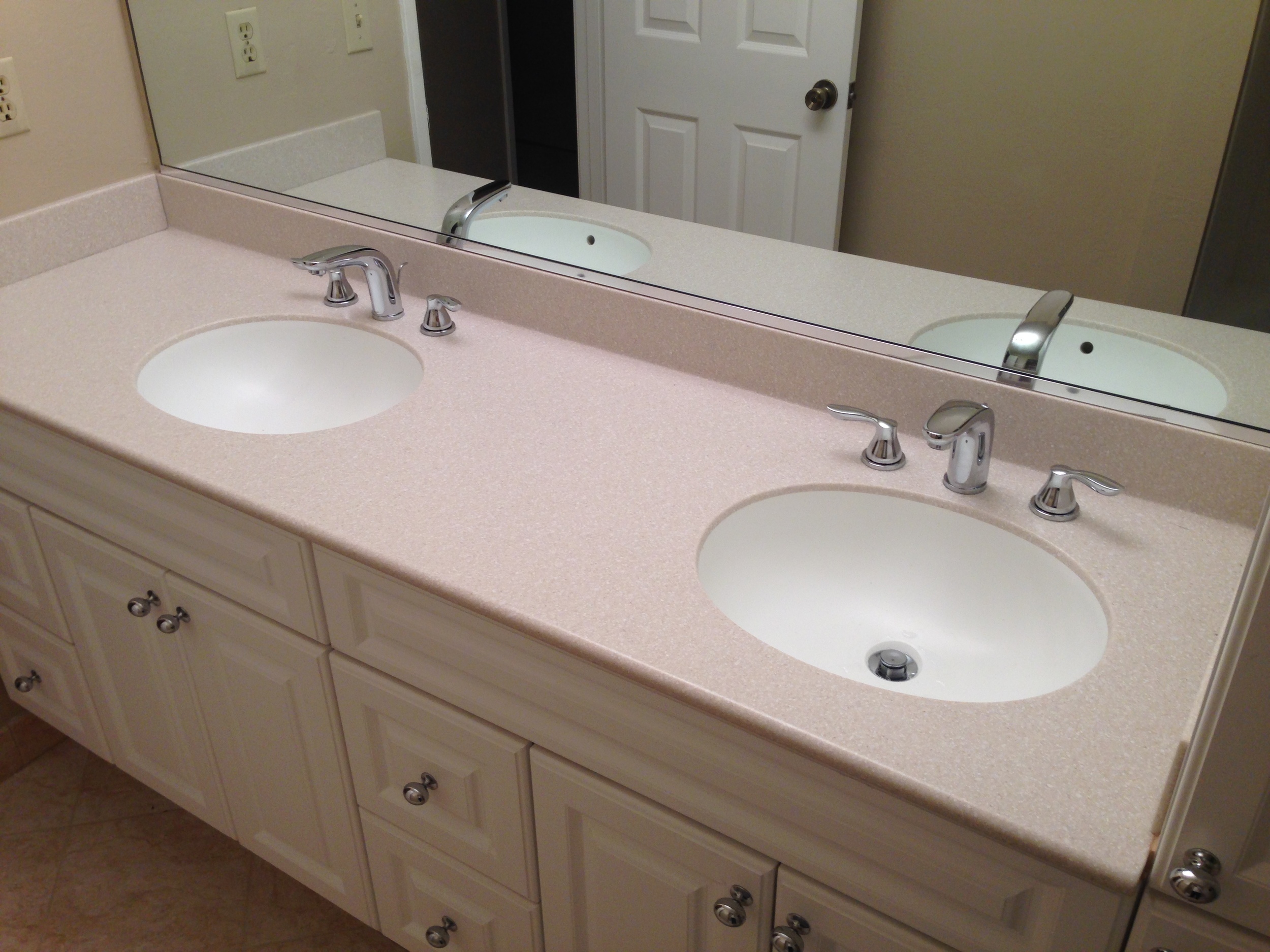 Dual Wide Spread Bathroom Grohe Faucet Install