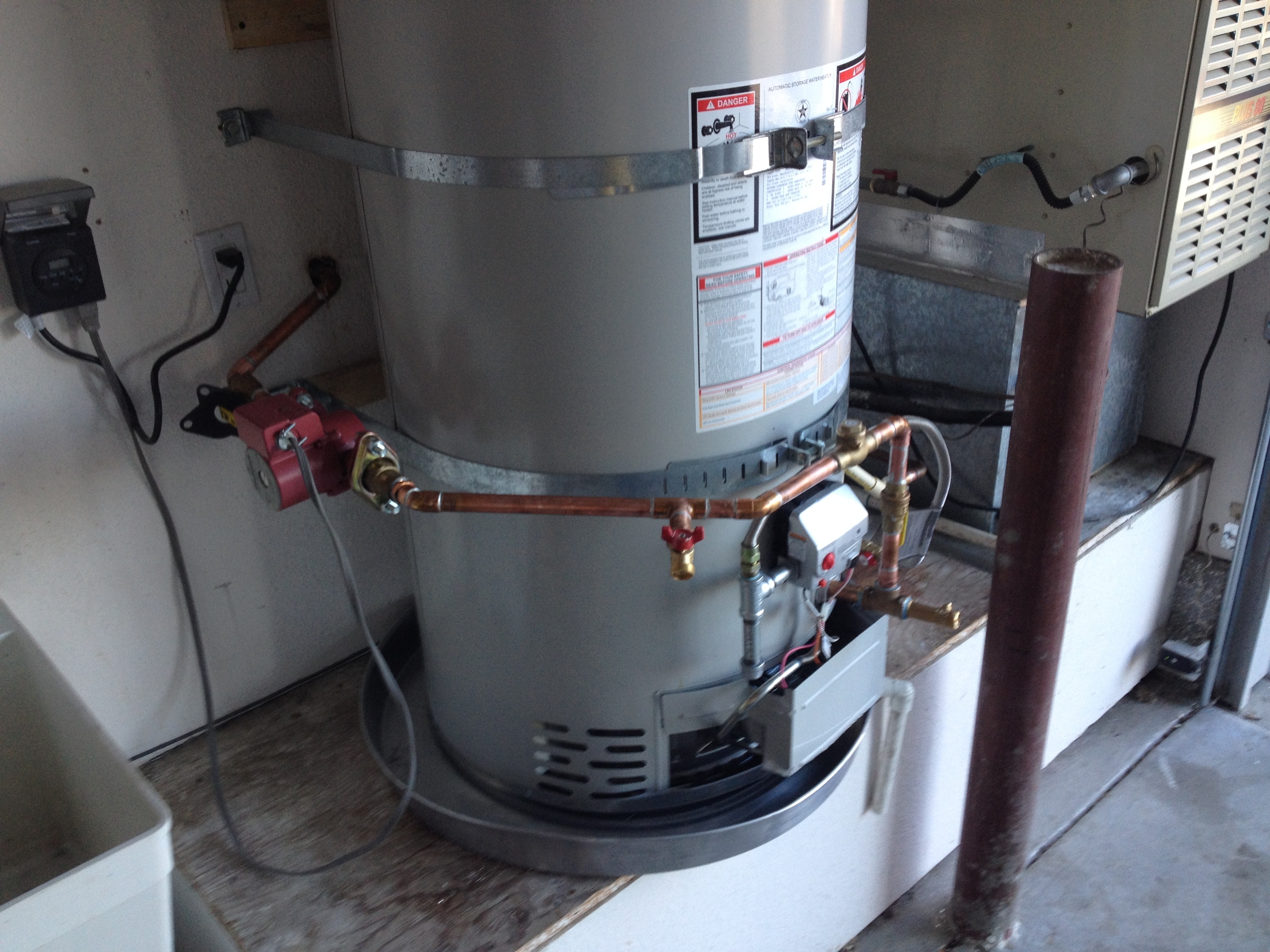 Water Heater Recirculation Pump Re-Build