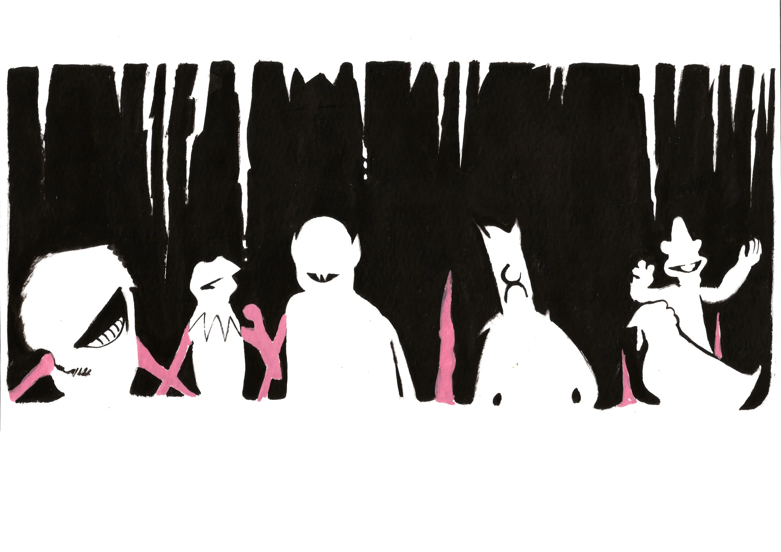 Muppets in a cave Postcard Size.jpg