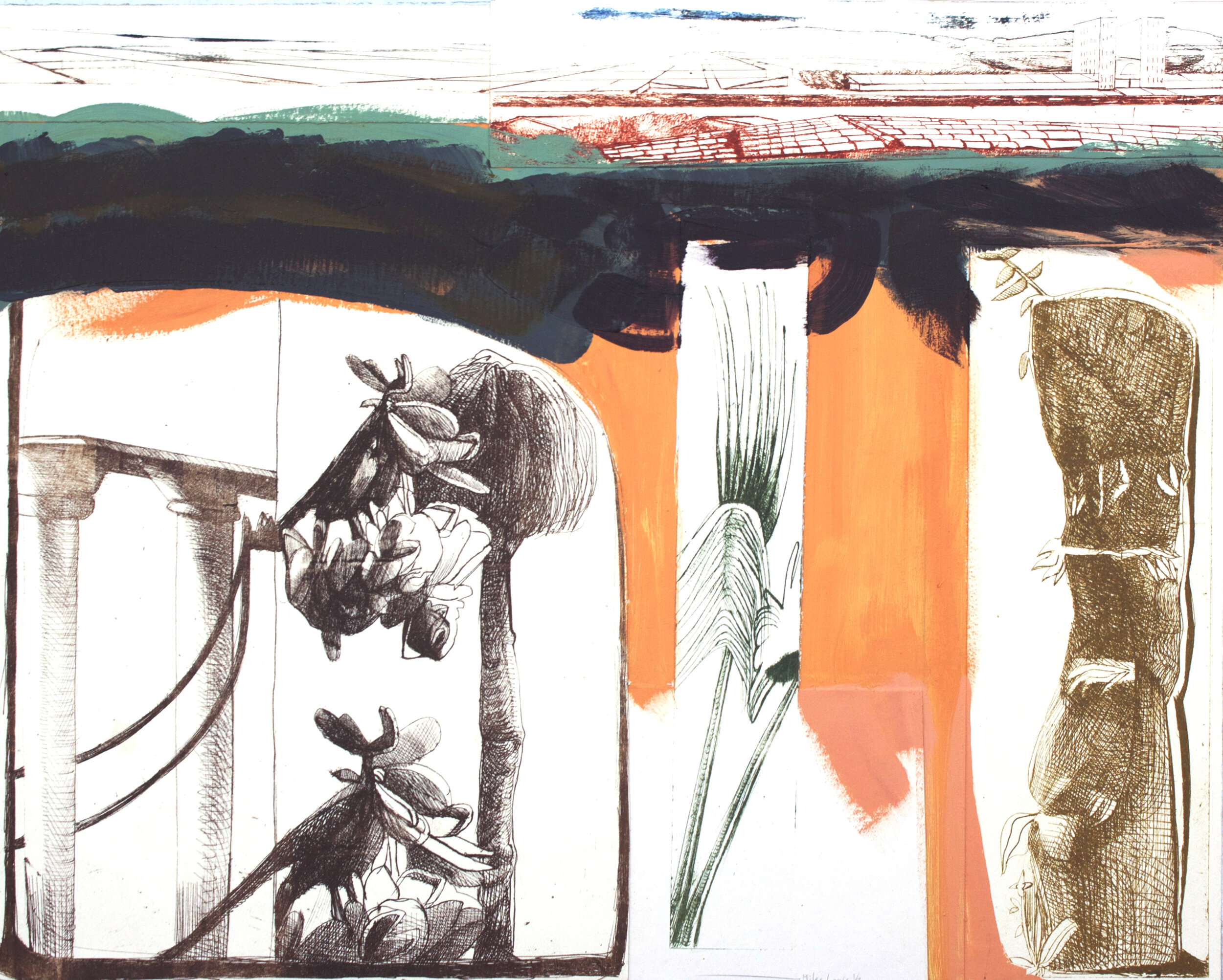 Collage With Valley View