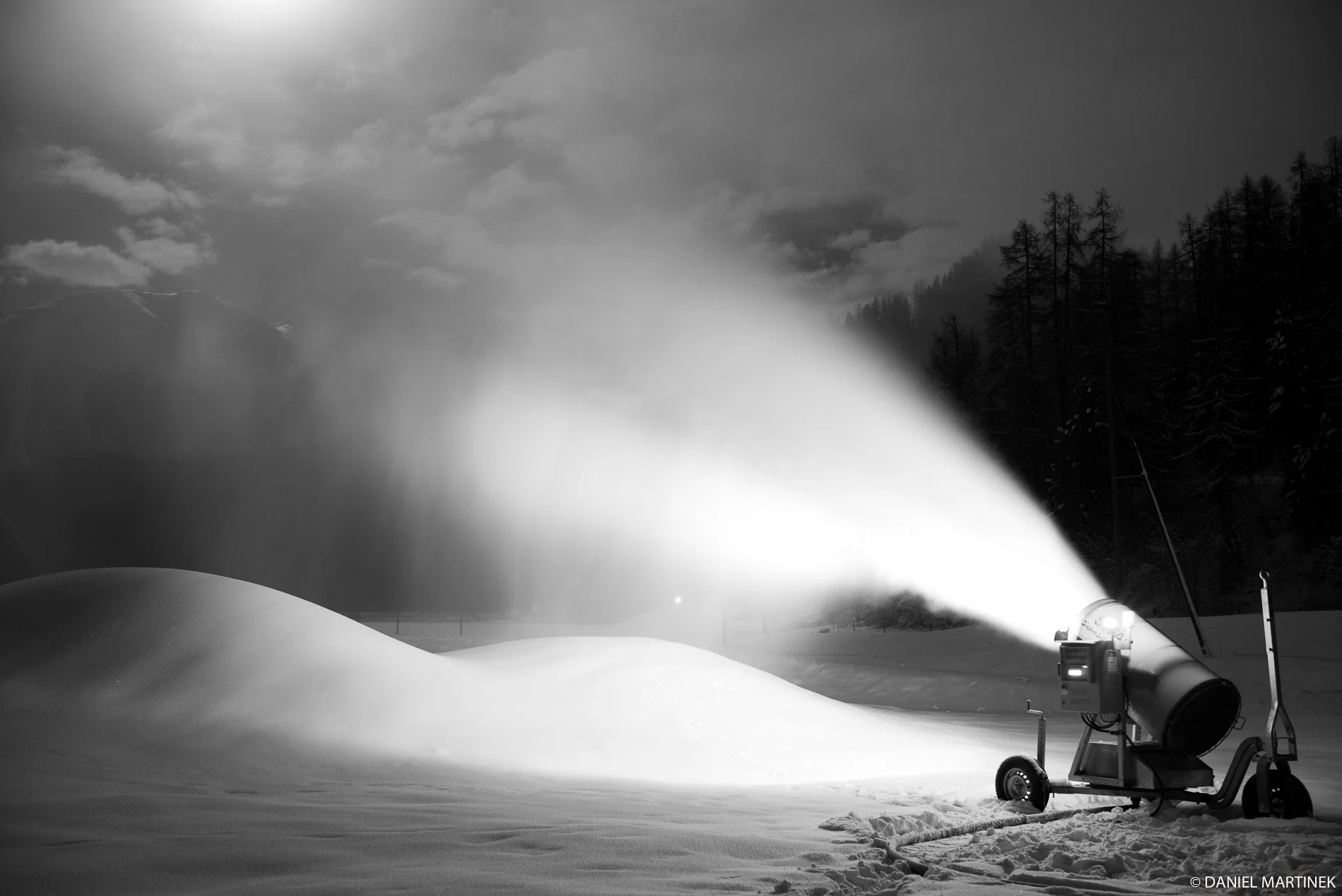 Il cannone della neve