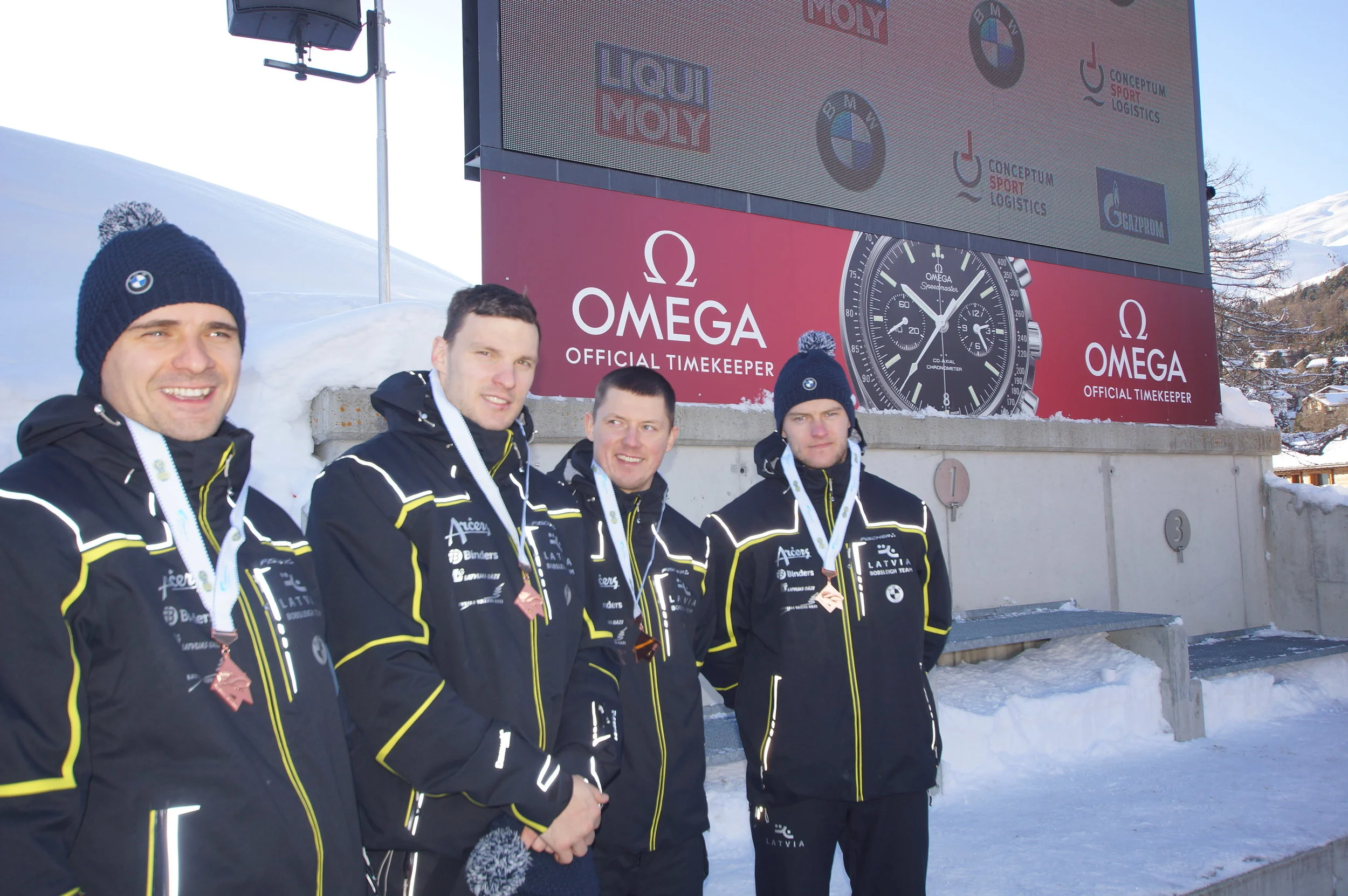 Doppelerfolg für Deutschland beim BMW IBSF 4er Bob Weltcup — Olympia
