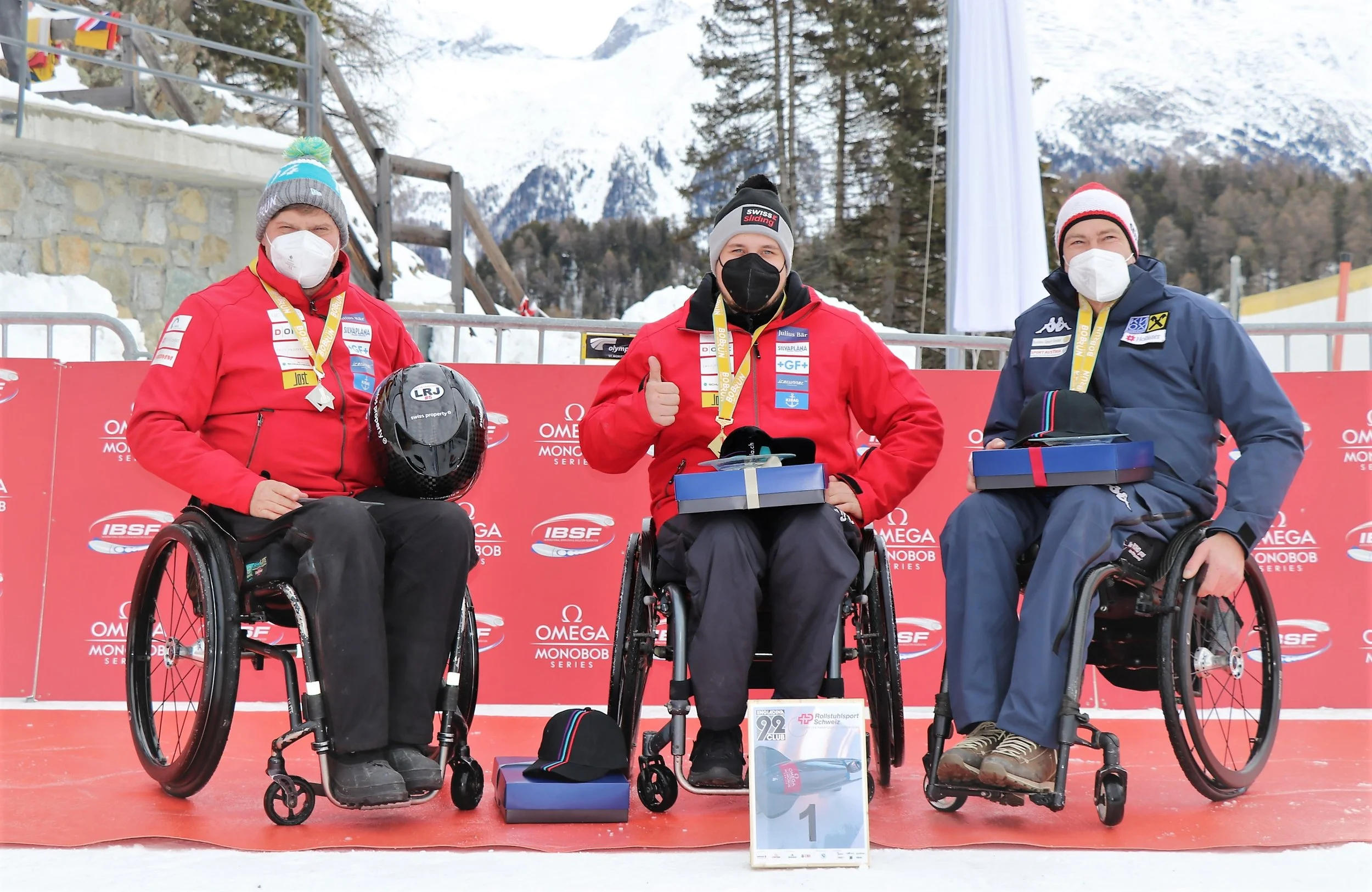 IBSF Para Sport Weltcuprennen 1: Doppelsieg für die Schweiz!