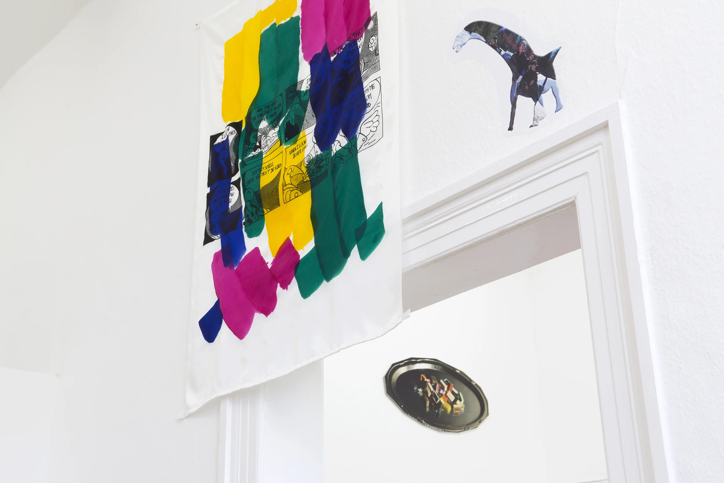 kerstin brätsch with mount trailer - august-macke-preis 2014 kunstverein arnsberg, 2015