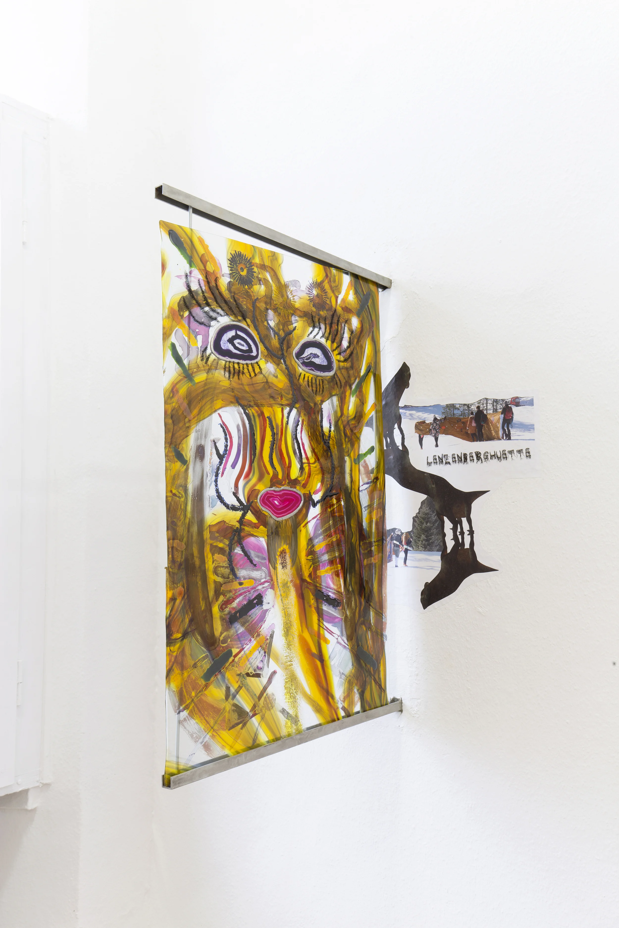 kerstin brätsch with mount trailer - august-macke-preis 2014 kunstverein arnsberg, 2015