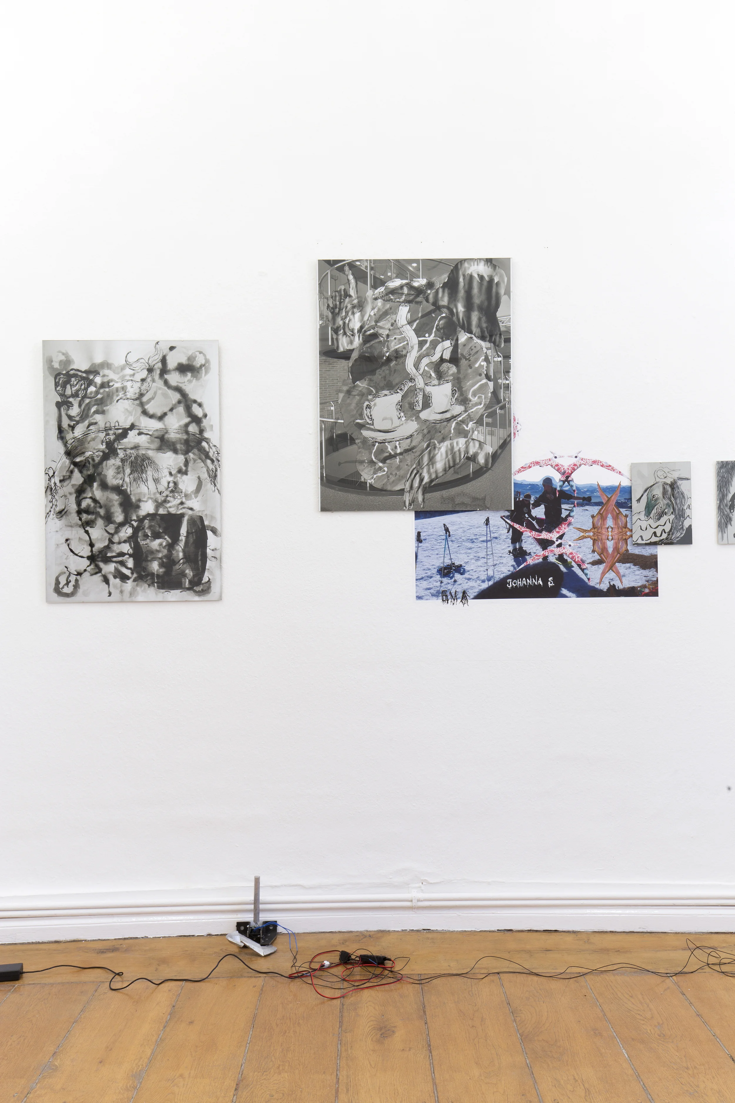 kerstin brätsch with mount trailer - august-macke-preis 2014 kunstverein arnsberg, 2015