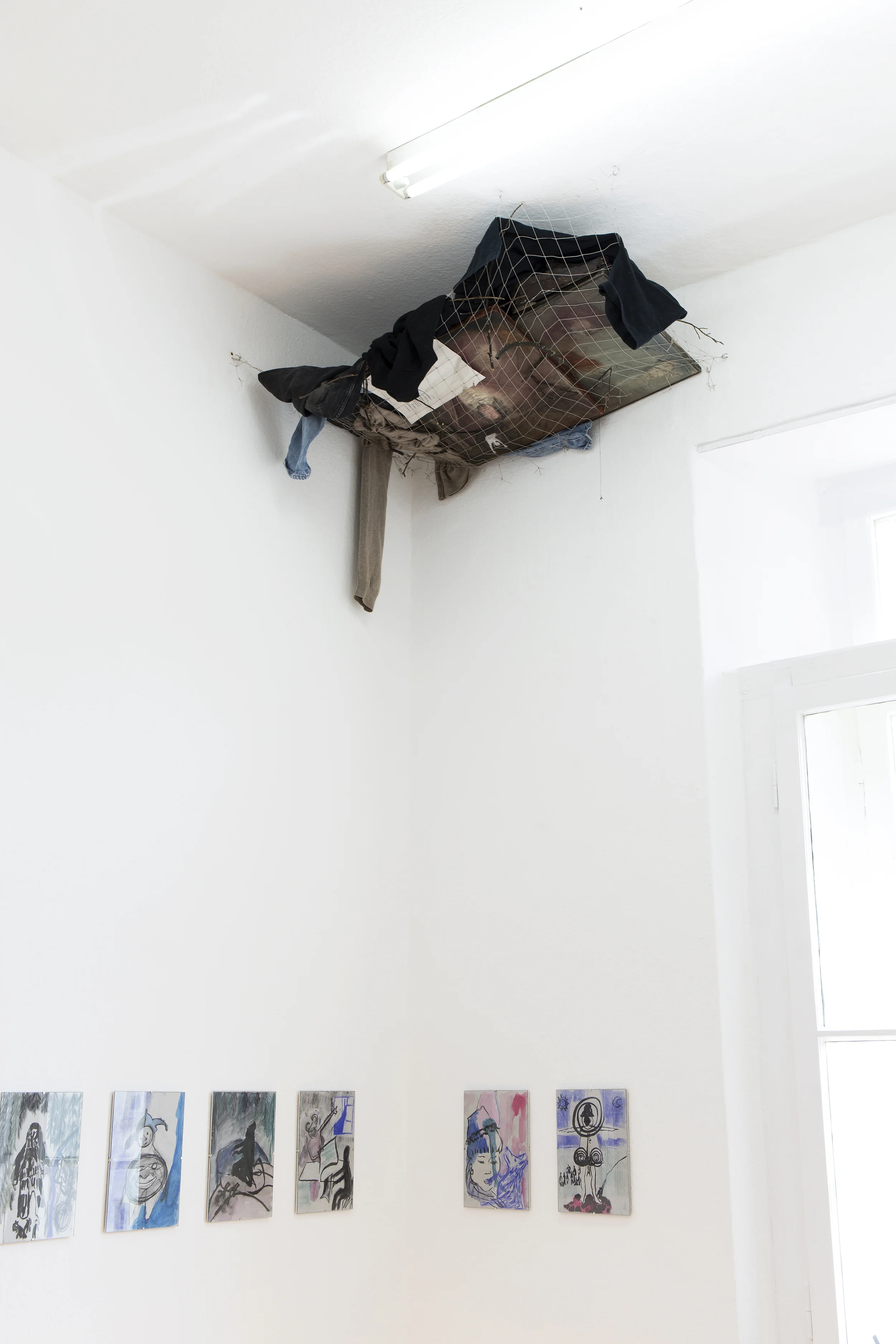 kerstin brätsch with mount trailer - august-macke-preis 2014 kunstverein arnsberg, 2015