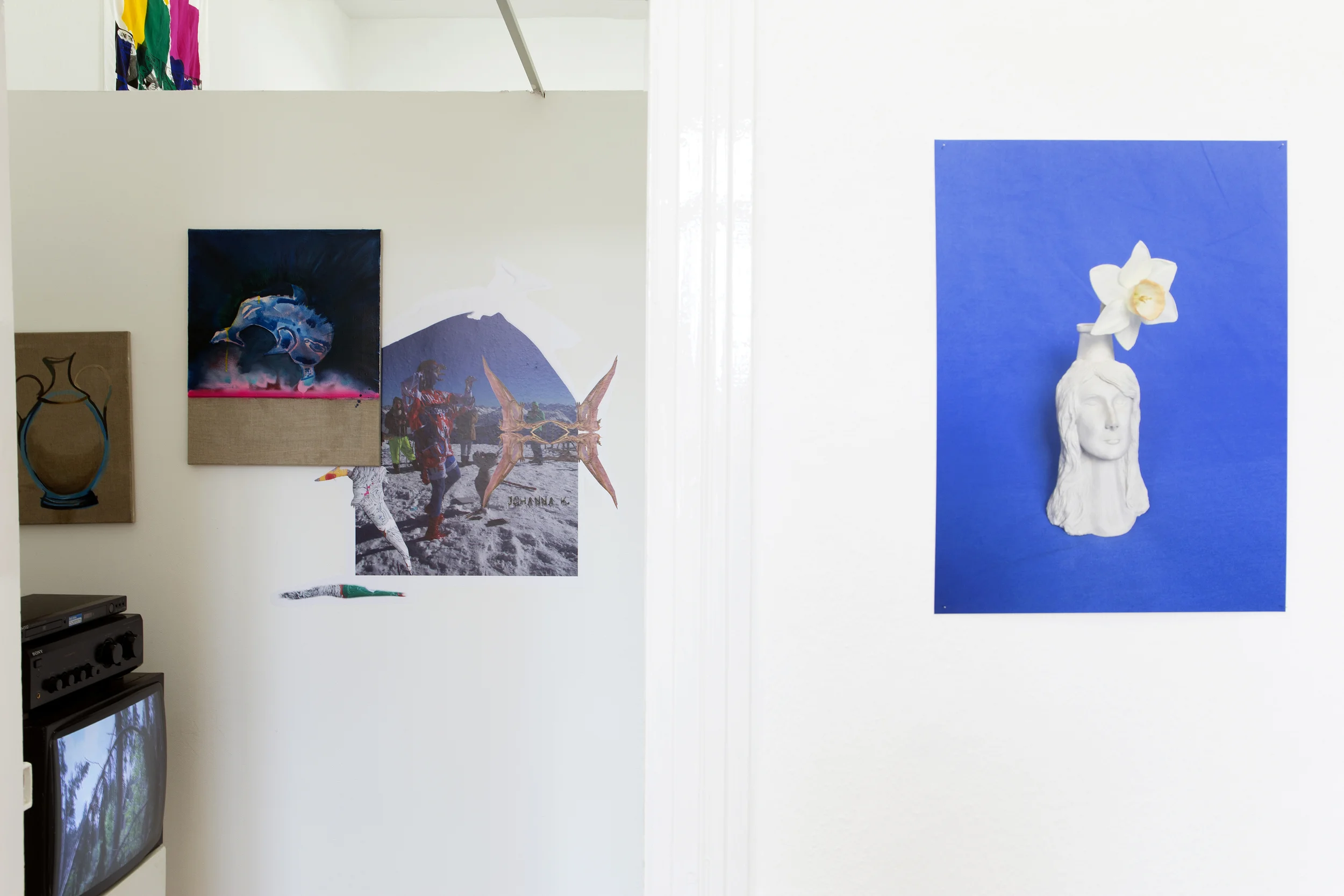 kerstin brätsch with mount trailer - august-macke-preis 2014 kunstverein arnsberg, 2015
