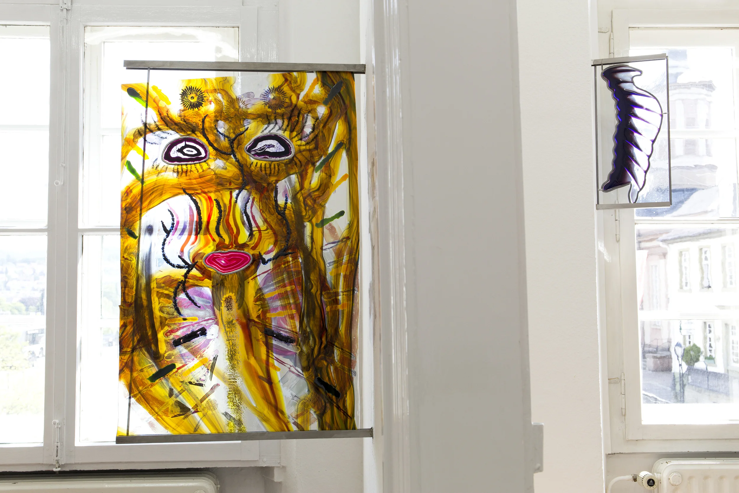 kerstin brätsch with mount trailer - august-macke-preis 2014 kunstverein arnsberg, 2015