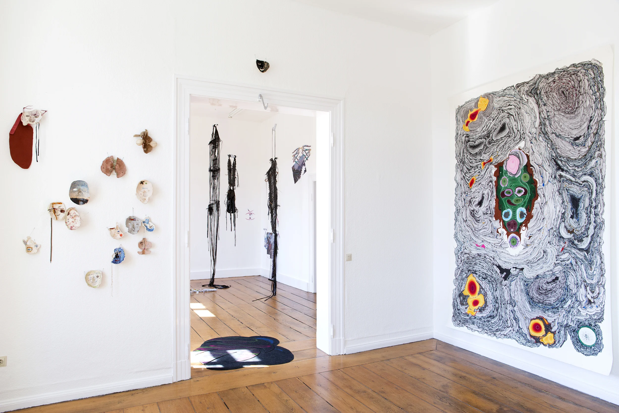 kerstin brätsch with mount trailer - august-macke-preis 2014 kunstverein arnsberg, 2015