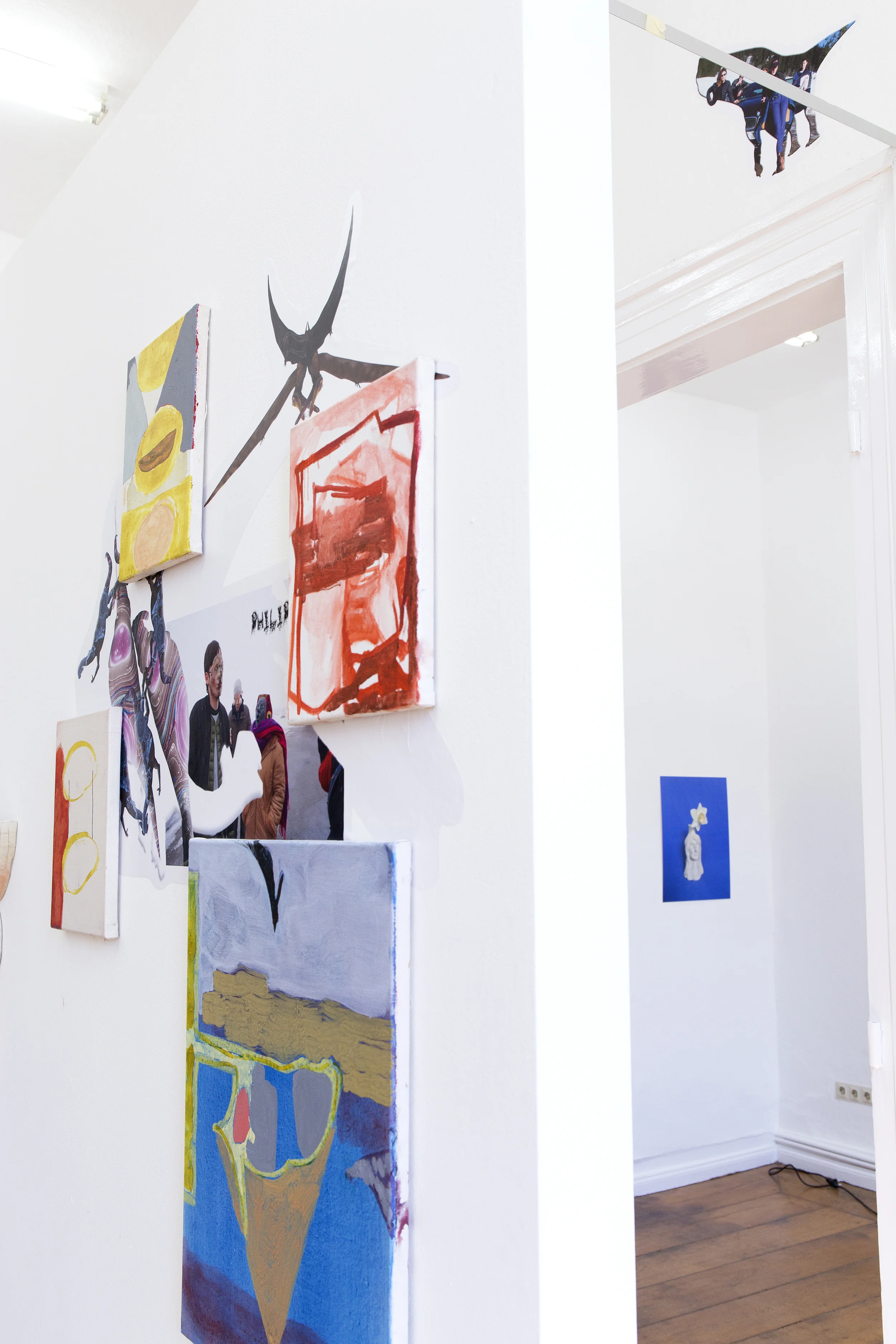 kerstin brätsch with mount trailer - august-macke-preis 2014 kunstverein arnsberg, 2015