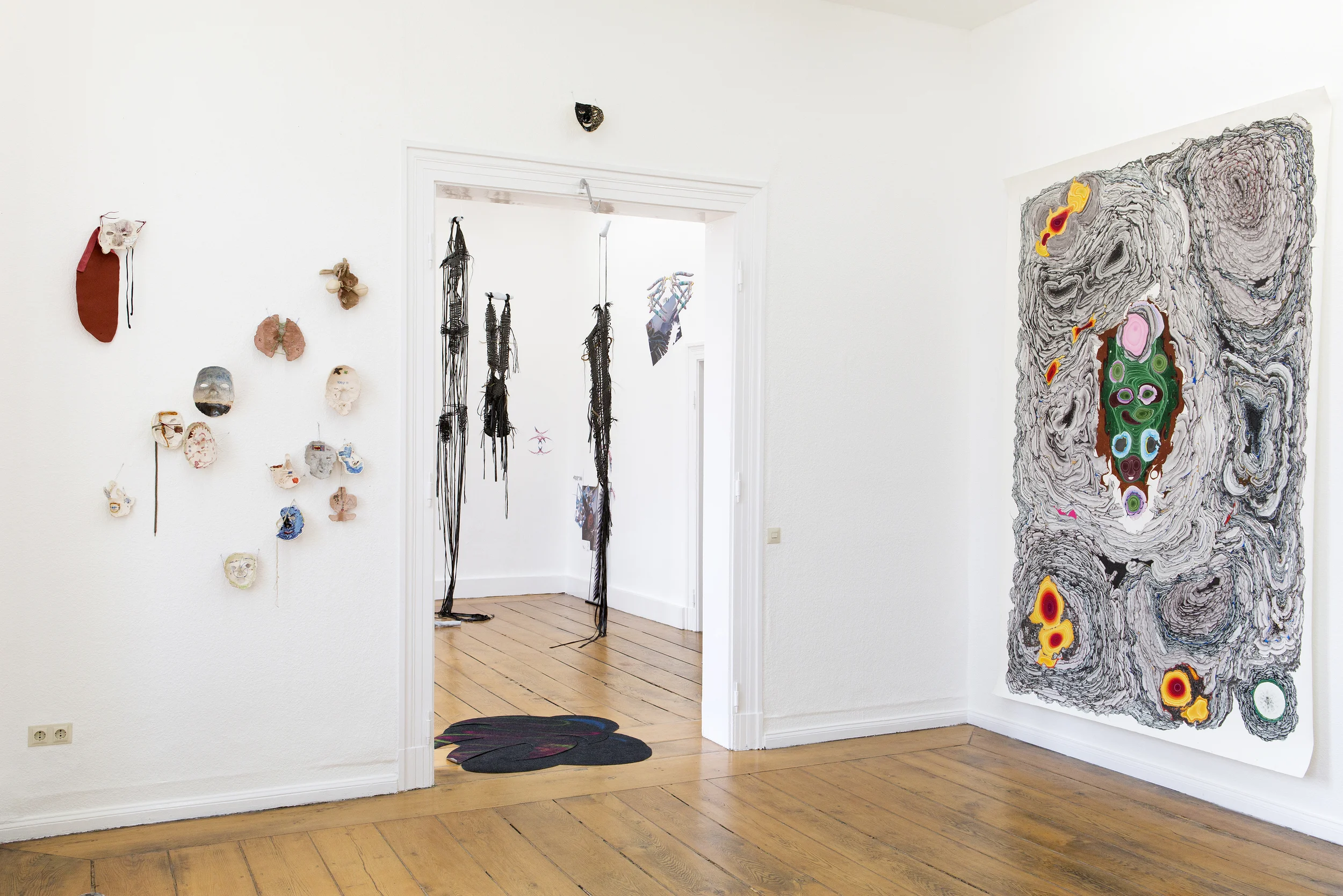 kerstin brätsch with mount trailer - august-macke-preis 2014 kunstverein arnsberg, 2015