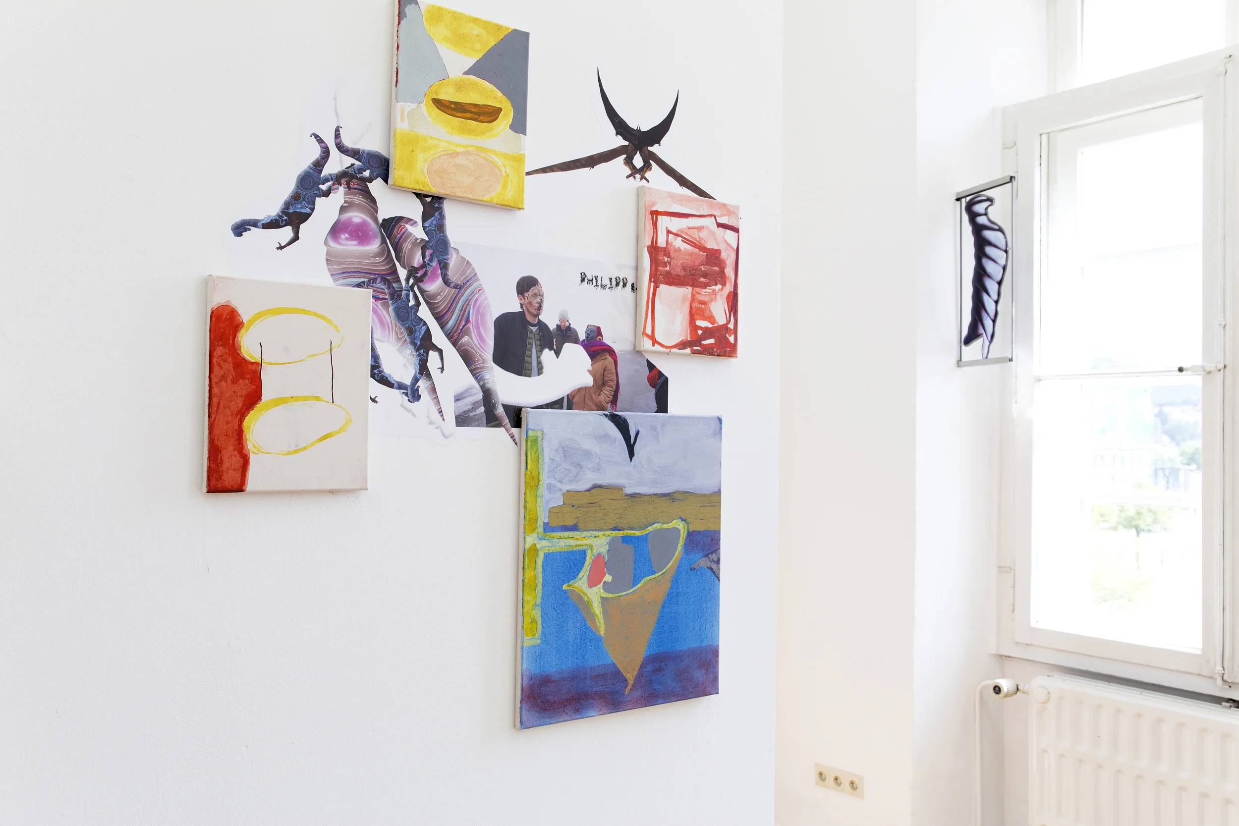 kerstin brätsch with mount trailer - august-macke-preis 2014 kunstverein arnsberg, 2015