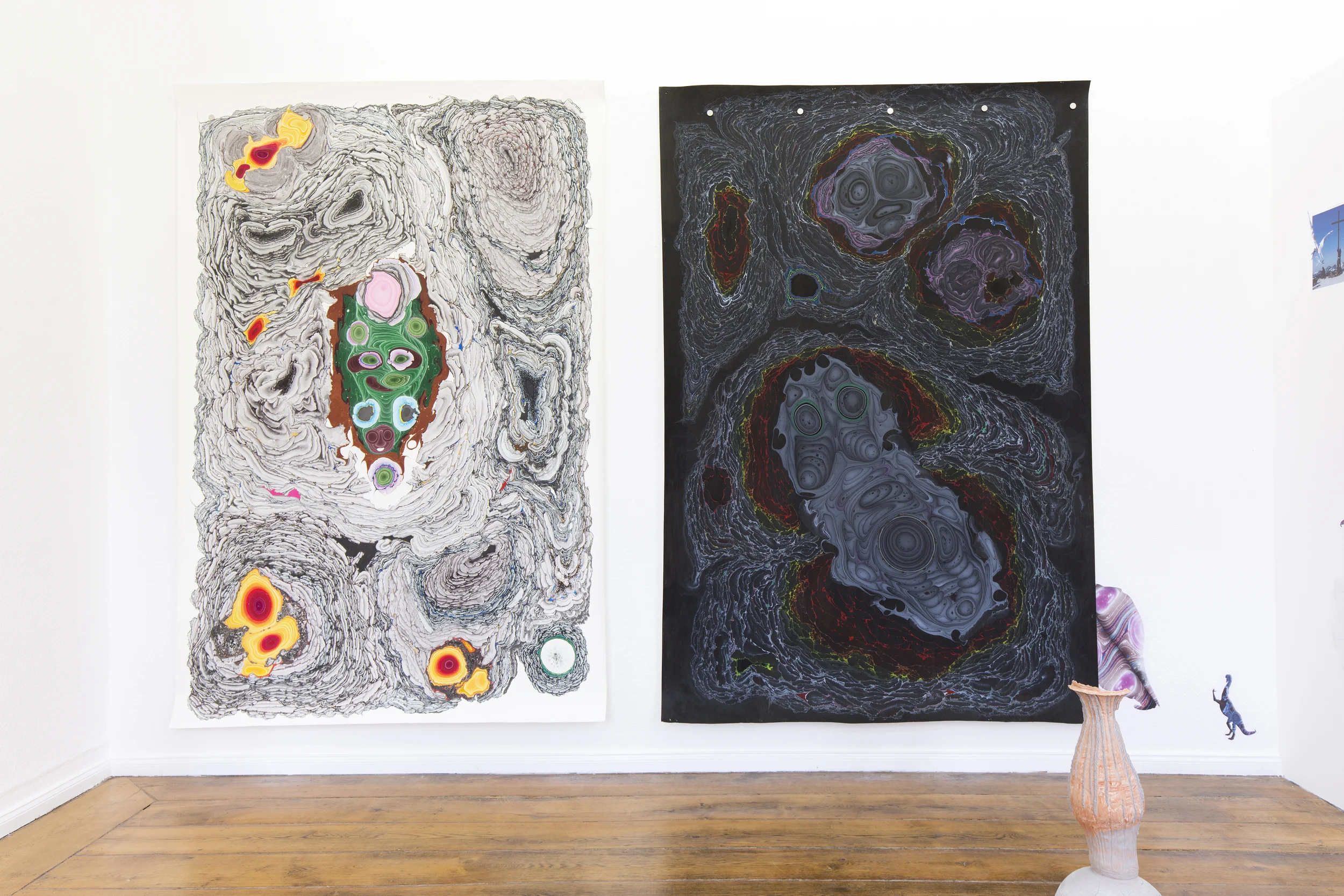 kerstin brätsch with mount trailer - august-macke-preis 2014 kunstverein arnsberg, 2015