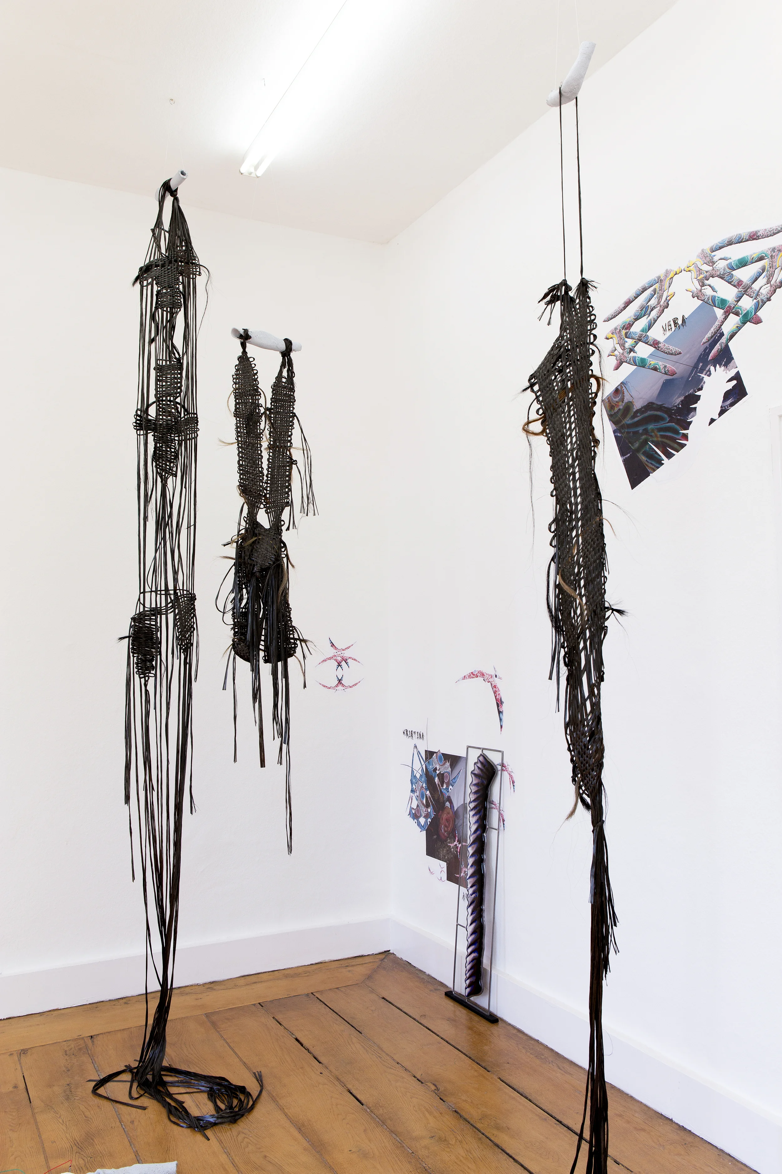 kerstin brätsch with mount trailer - august-macke-preis 2014 kunstverein arnsberg, 2015