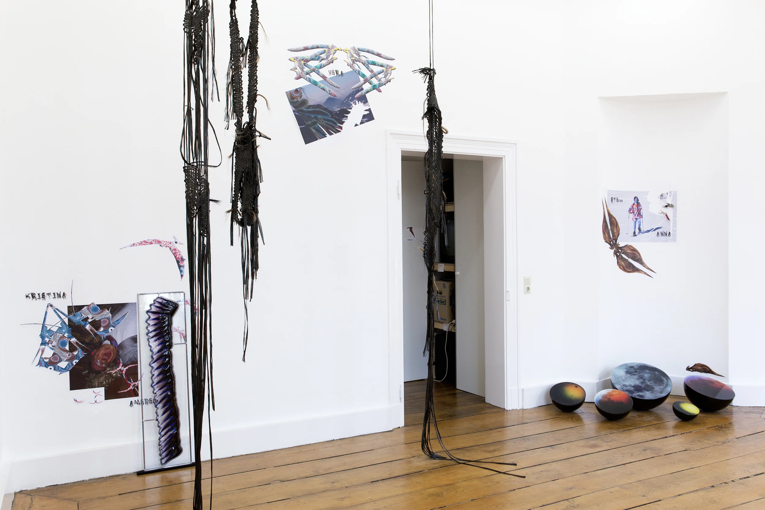 kerstin brätsch with mount trailer - august-macke-preis 2014 kunstverein arnsberg, 2015