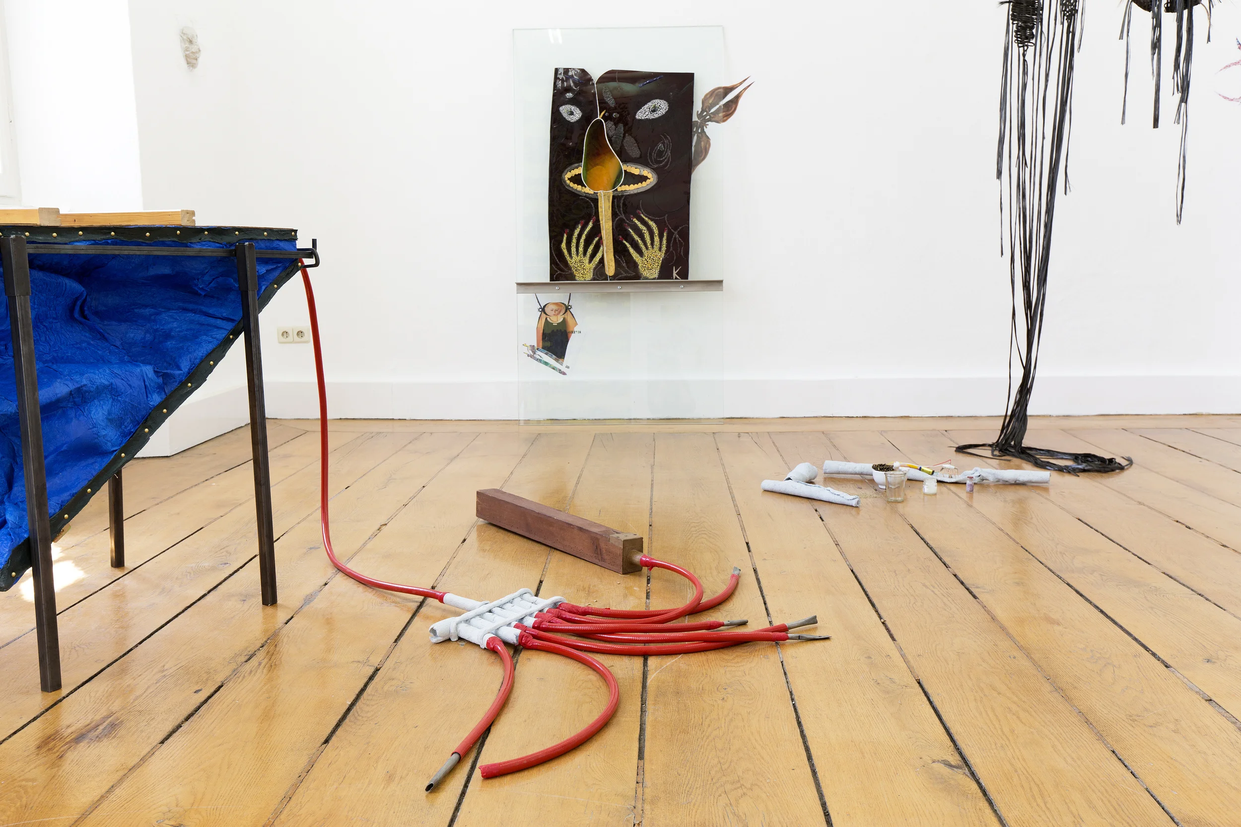 kerstin brätsch with mount trailer - august-macke-preis 2014 kunstverein arnsberg, 2015