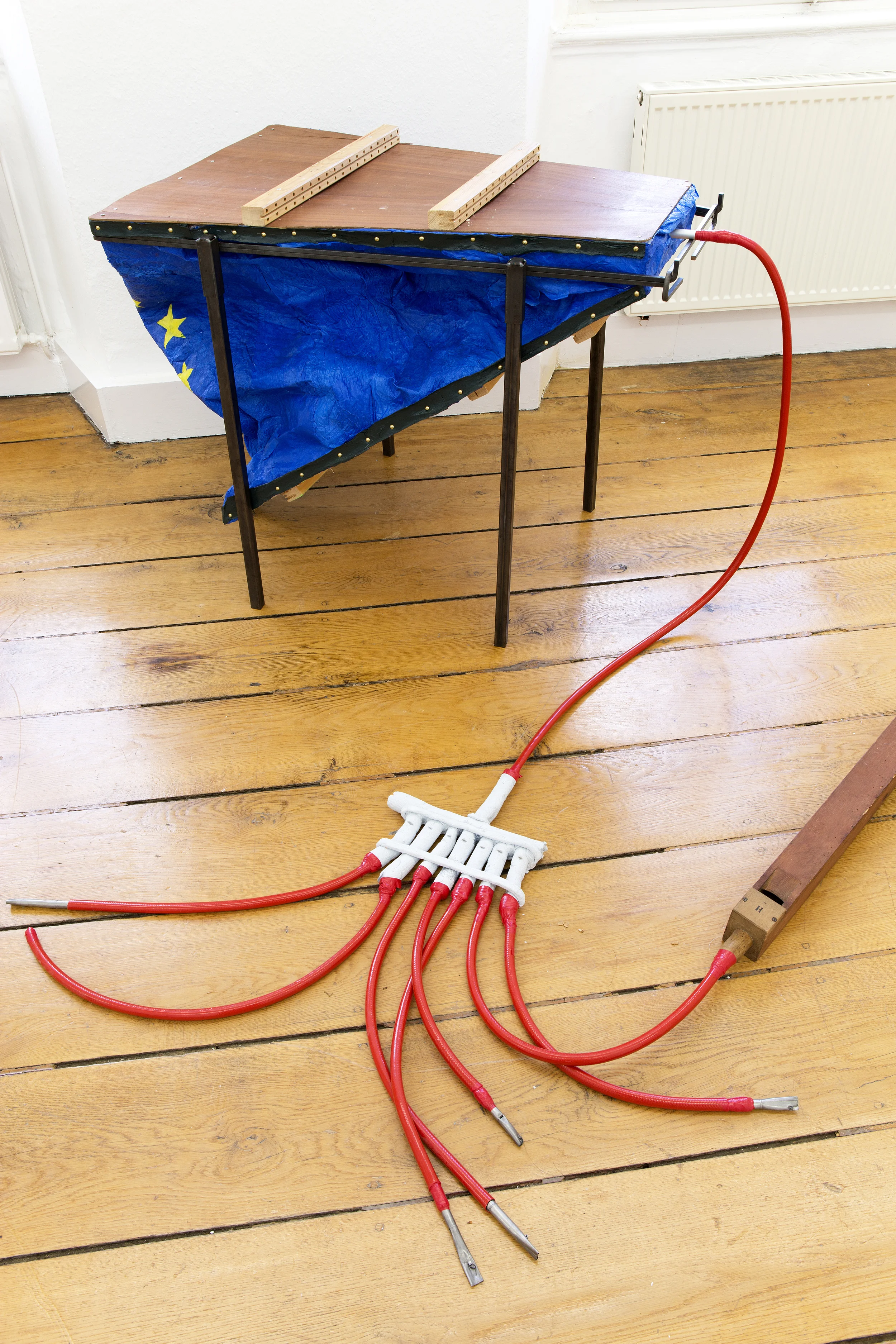kerstin brätsch with mount trailer - august-macke-preis 2014 kunstverein arnsberg, 2015