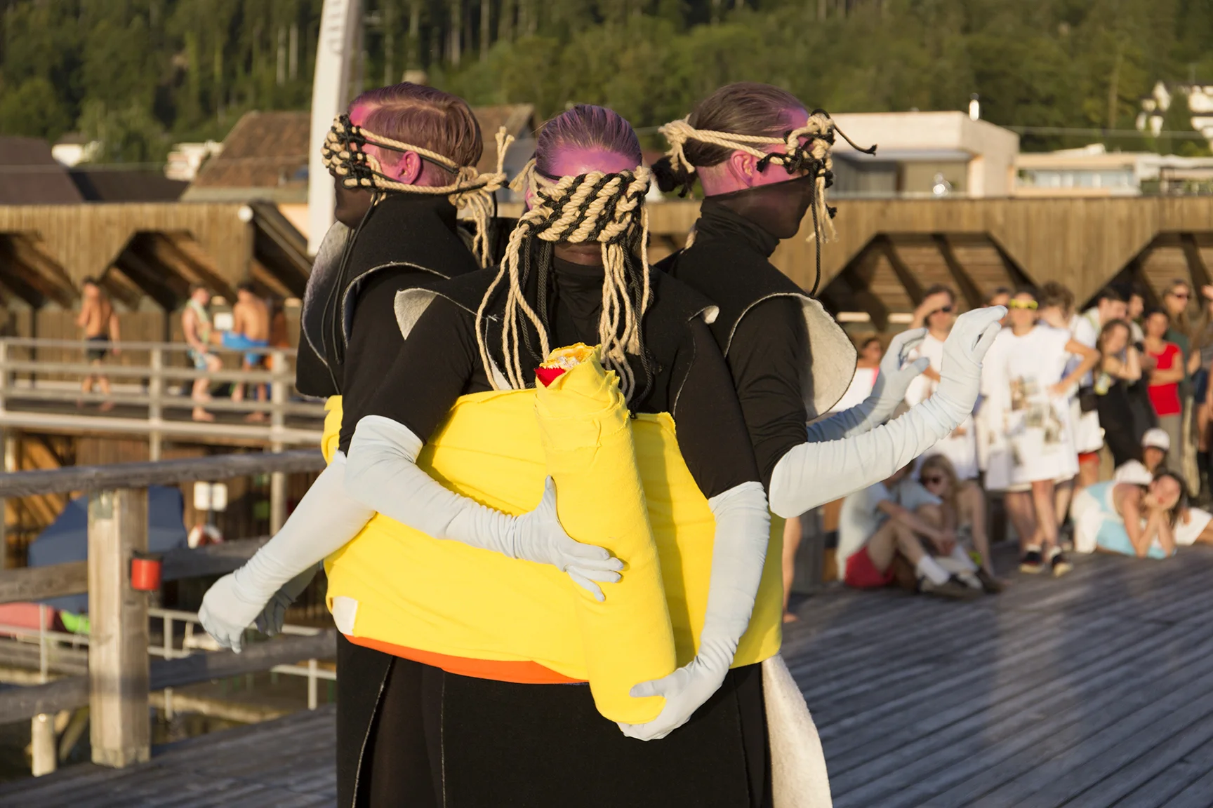 KAMP KAYA feat. KAYA - KUB Arena (Kerstin Brätsch, Debo Eilers & Kaya Serene) & Guests Kunsthaus Bregenz, Bregenz 2015