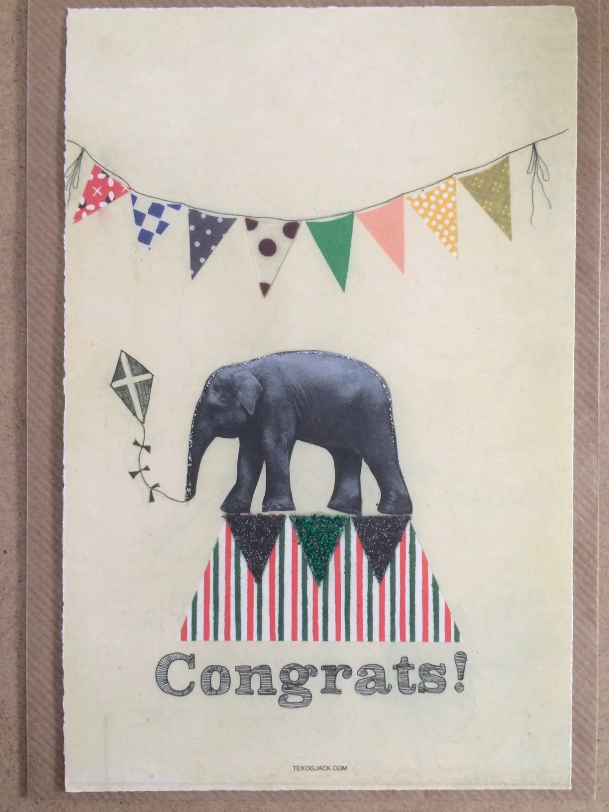 CONGRATS BØTTEKORT