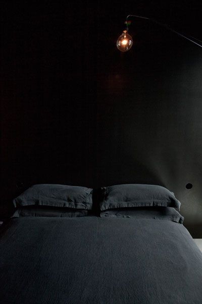 Linnen in black from AIAYA . Sleep well IF you dare.