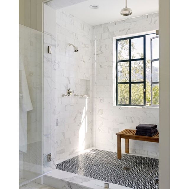 Complete with tiles and marble.