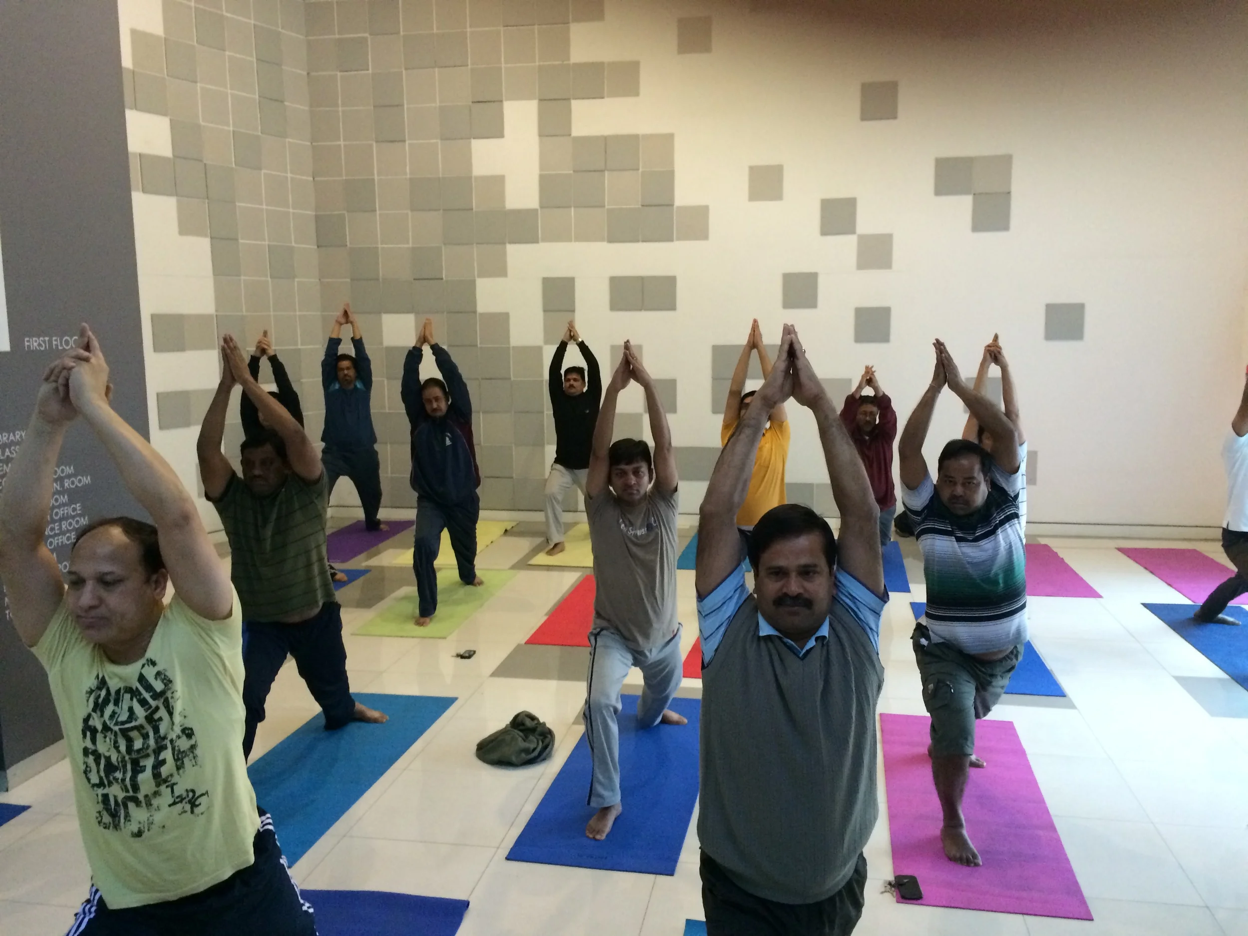 Mystic Yoga at Leadership Developement Program of RP-Sanjeev Goenka Group