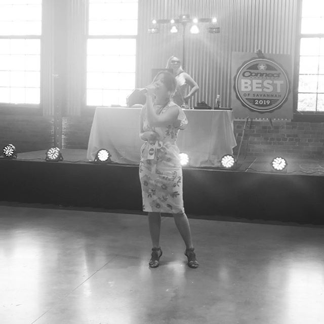 slay bae. BEST LOCAL ACTRESS and VOCALIST @ambrosesavannah gave them something to talk about at @connectsavannah’s #BestOfSavannah2019 Winners Party! #theatreinsavannah #lifeisacabaret #sallybowles #theresnoplacelikessc