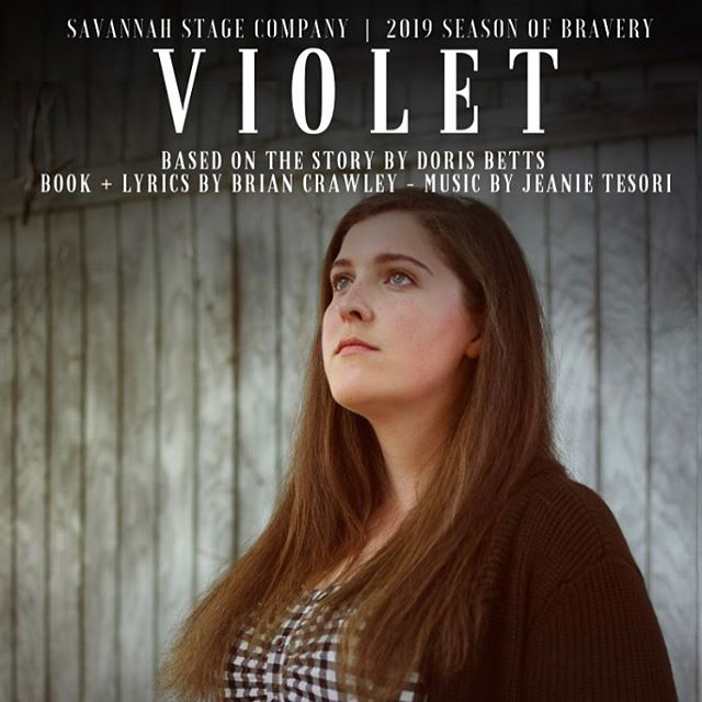 #VIOLET the musical stars Company Member @mckennalion in a role that activates her bravery and action driving storytelling like no other. Don’t miss the chance to see to be served by these beautiful humans. #bestofsavannah2019 #seasonofbravery